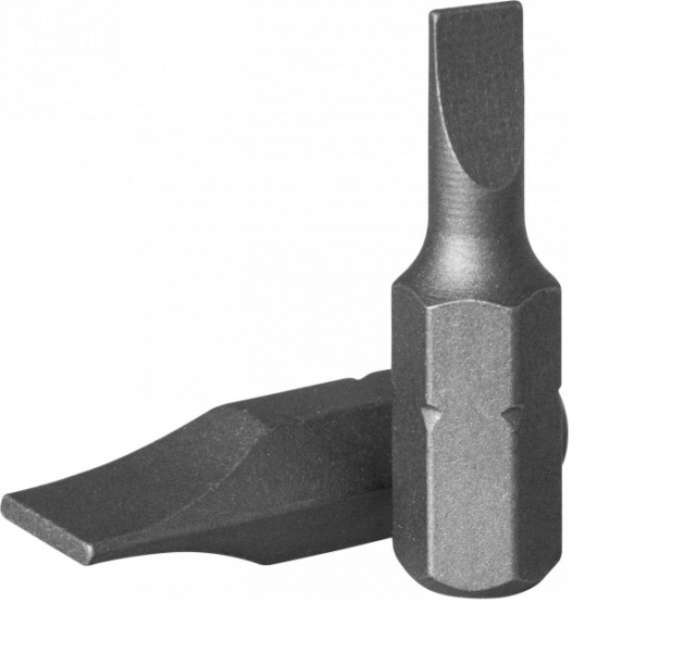 Вставка-бита 1/4"DR шлицевая SL5 25 мм 514550 OMBRA