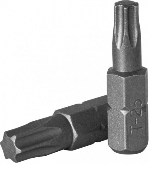 Вставка-бита 1/4"DR T-TORX® T27H 25 мм 514827 OMBRA