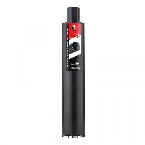 Сверло алмазное сегментное САМС 180x400х12x1,1/4UNC Master Line DIAM