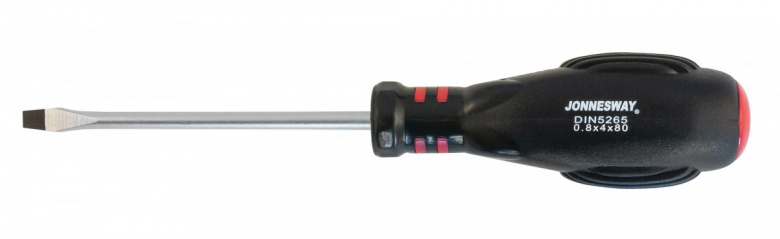 Отвертка стержневая шлицевая HERCULES SL6.5х100 мм D03S6100 Jonnesway