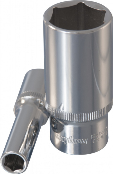Головка торцевая глубокая 3/8"DR 21 мм 138121 OMBRA