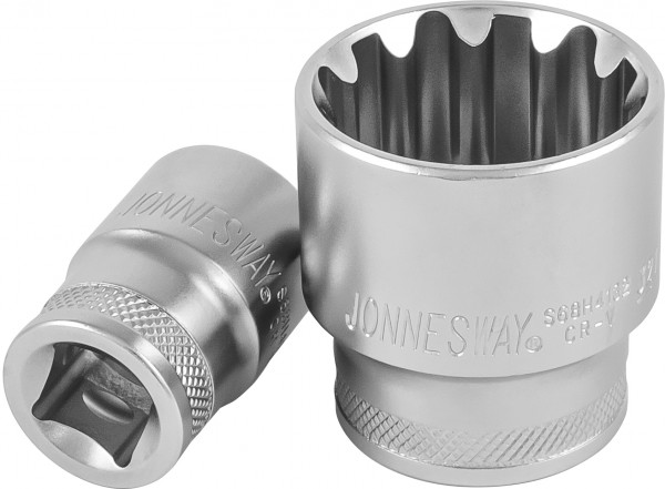 Головка торцевая SUPER TECH 3/8"DR 13 мм 1/2" E16 S68H3113 Jonnesway