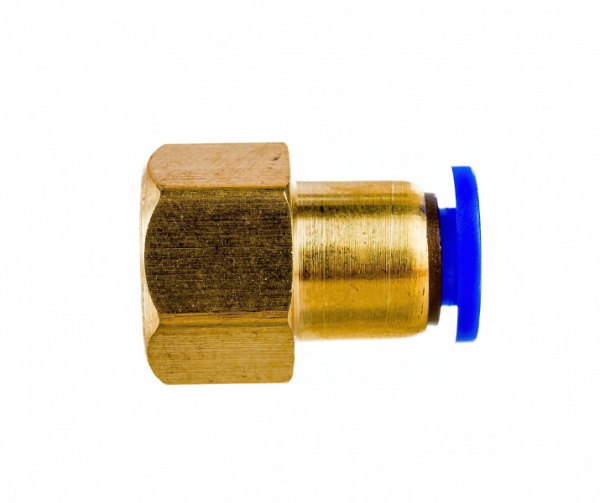 Фитинг металлический 10мм внутренняя резьба 1/4" 5209 Pegas pneumatic