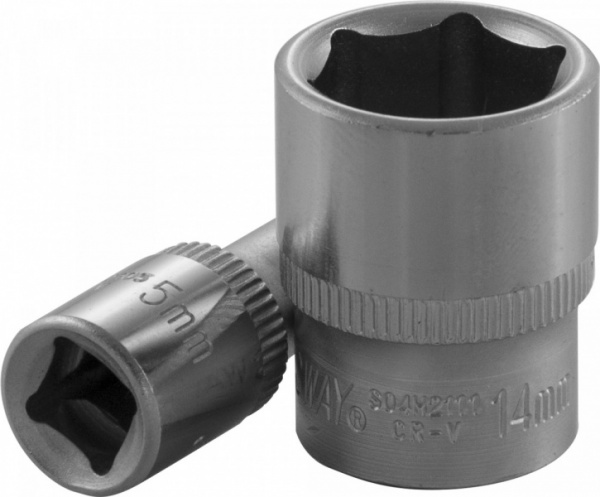 Головка торцевая 1/4"DR 14 мм S04H2114 Jonnesway